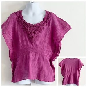 Girl’s 77kids Short Sleeve Dolman Top Size XS 5/6